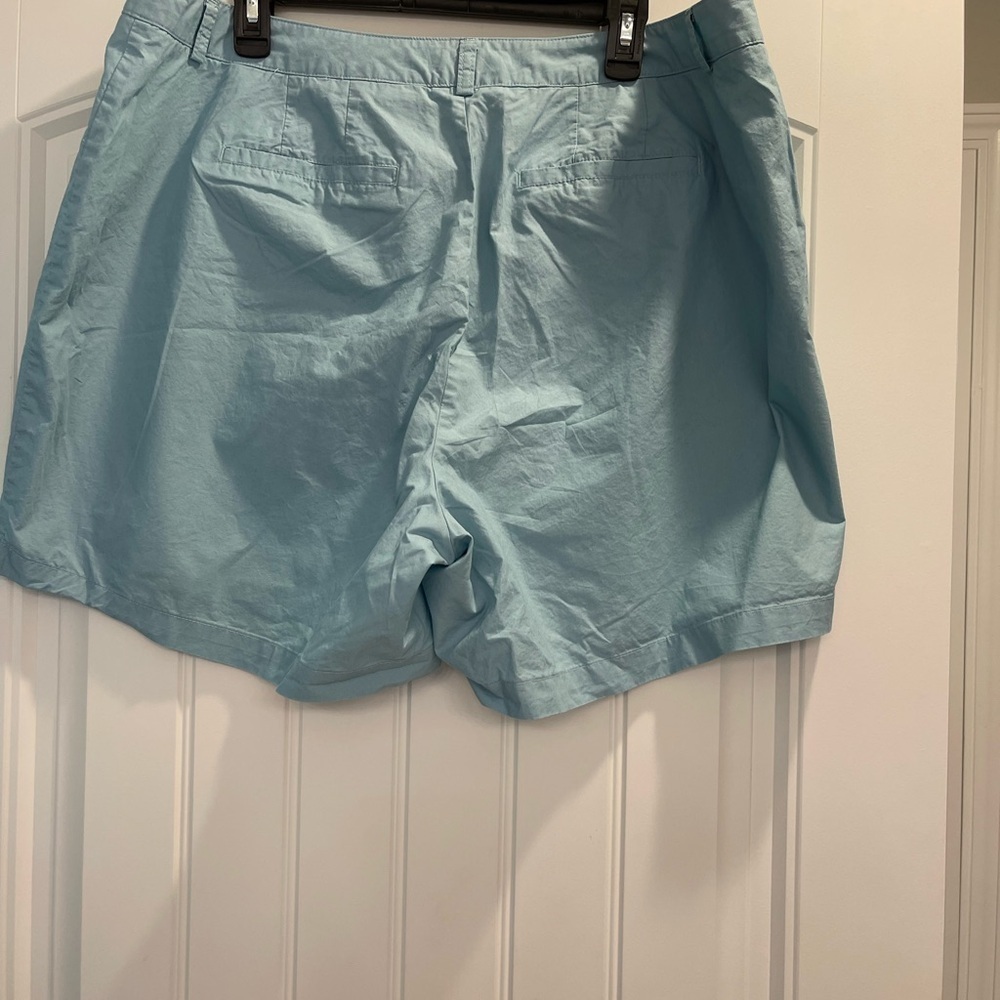 Bundle 2 DOCKERS Chino Shorts Women's Plus Size 20W High Rise Pockets - Picture 3 of 9